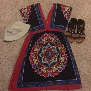 Sleeveless Sun Dress or swim coverup